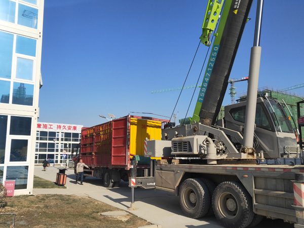 陕西发电机出租案例展示